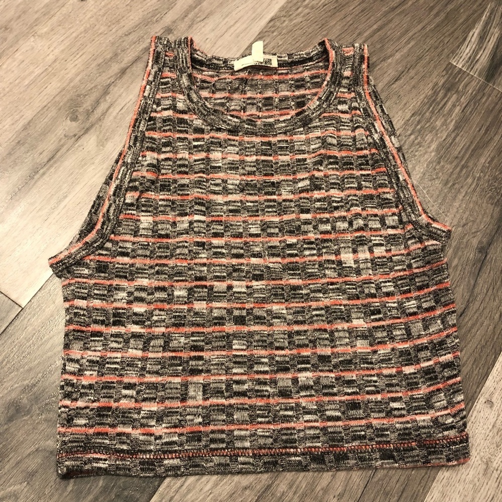 ARITZIA Wilfred Free Knit High Neck Crop Tank Size XS
